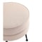 Manhattan Comfort Bailey Ottoman in Oatmeal with Black Feet OT003-OTB - alternate 4